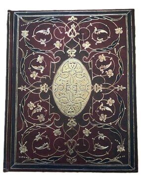 Bordeaux Journal Diary Notebook, ornate gilded HC NEW in packaging